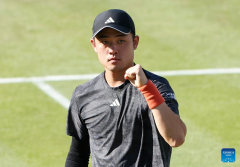 Wu Yibing defeats Nick Kyrgios to notch first win on grass at ATP Stuttgart