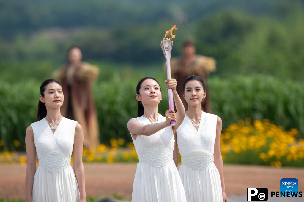 Flame for Hangzhou 2022 Asian Games lit in Liangzhu culture site