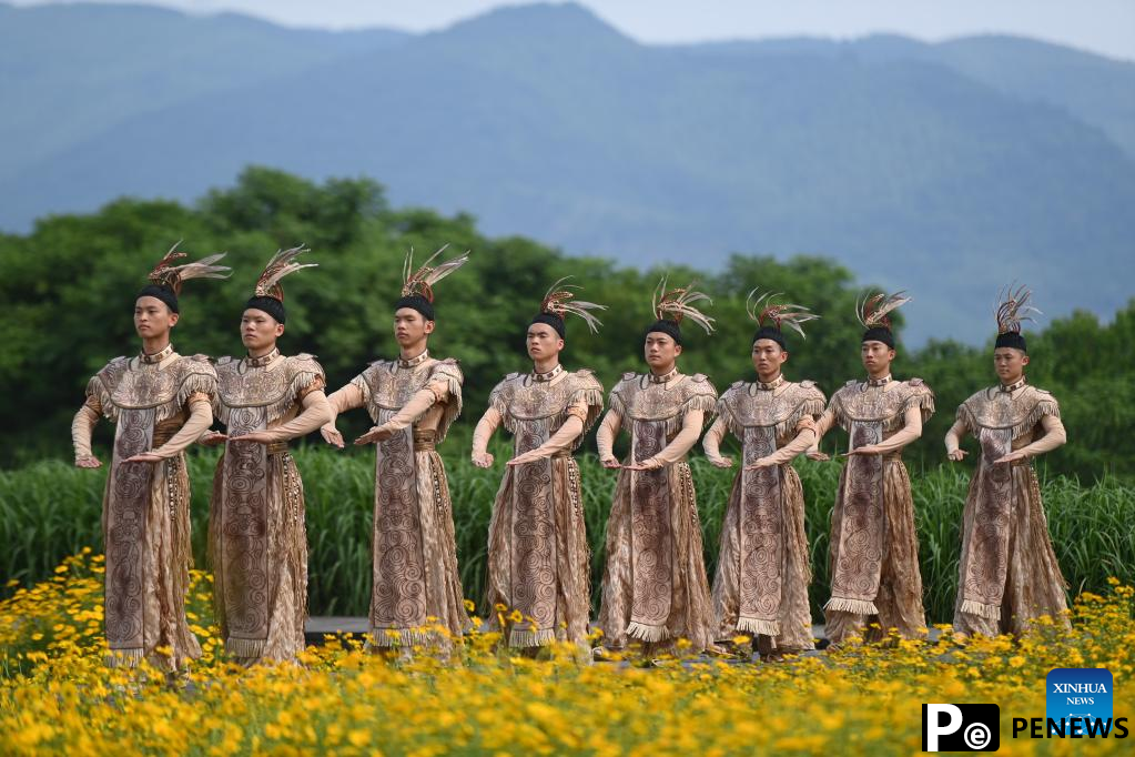 Flame for Hangzhou 2022 Asian Games lit in Liangzhu culture site