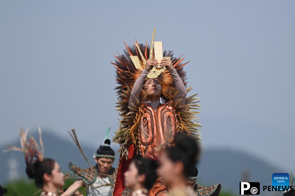 Flame for Hangzhou 2022 Asian Games lit in Liangzhu culture site