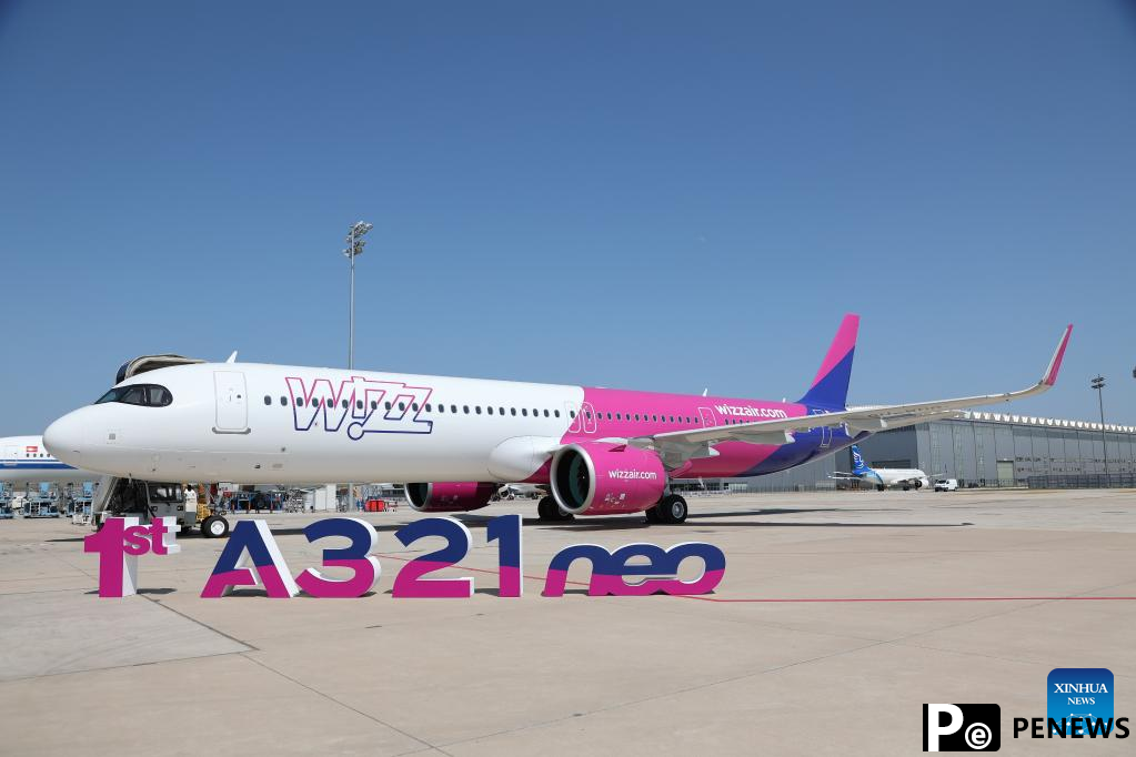 Airbus China-assembled aircraft delivered to European airline