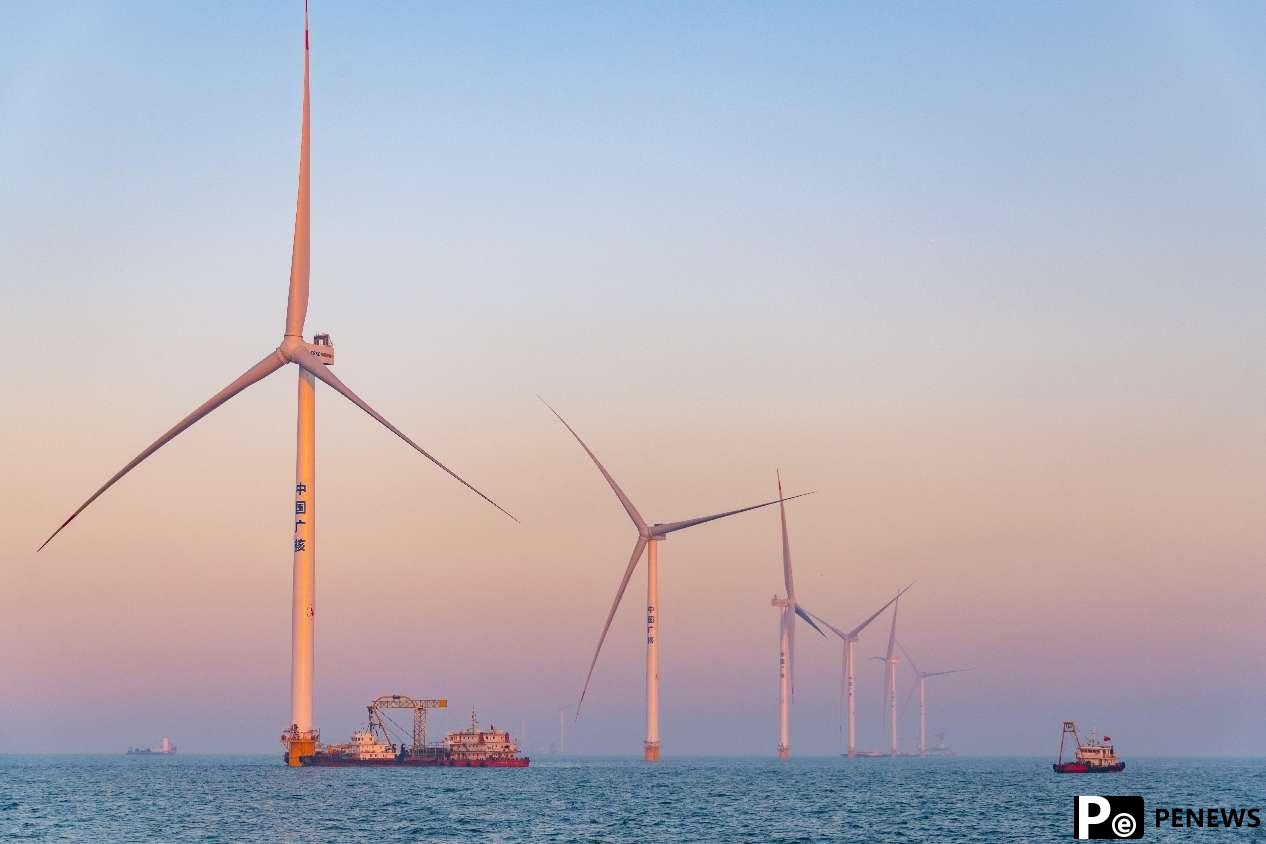 China sees rapid offshore wind power development