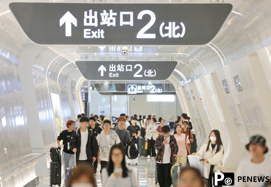 Passenger trips surge during China