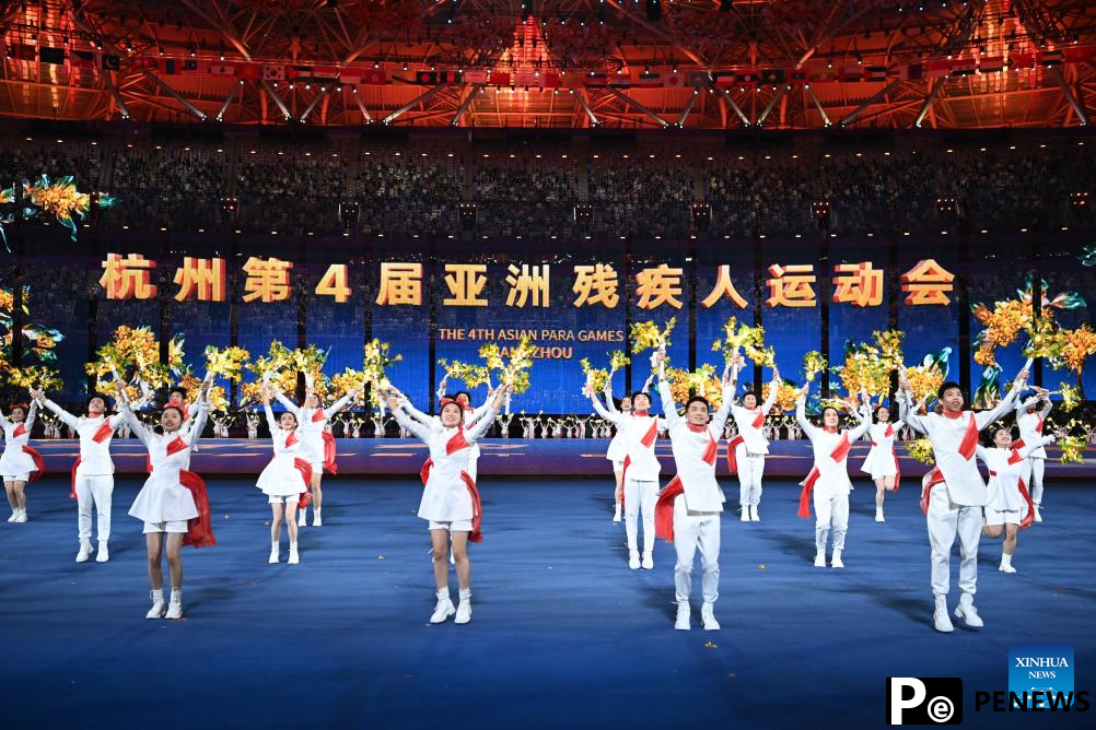 4th Asian Para Games opens in Hangzhou, E China
