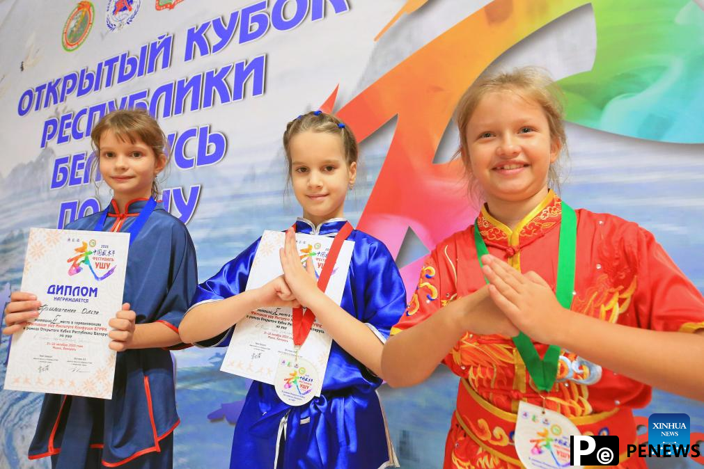 Chinese martial arts championship held in Minsk, Belarus
