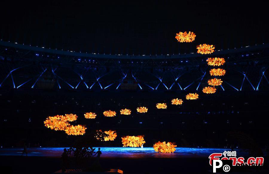 Opening of 4th Asian Para Games held in Hangzhou