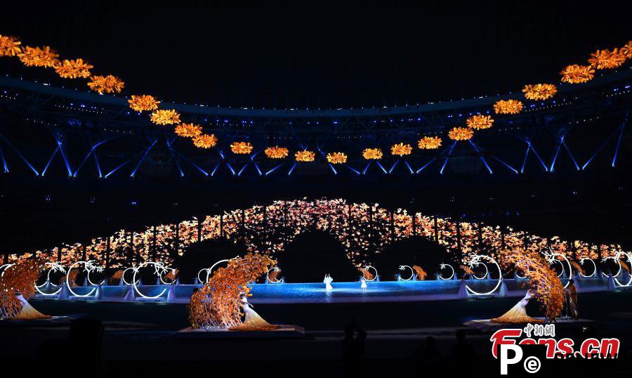 Opening of 4th Asian Para Games held in Hangzhou