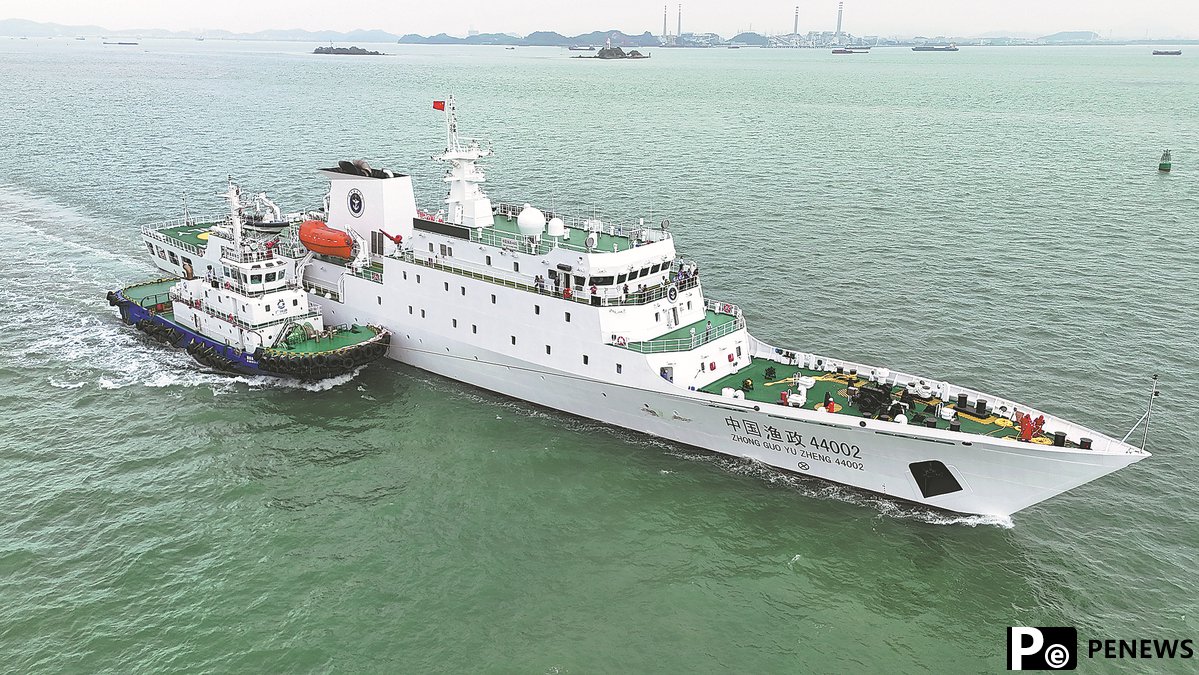 High-tech vessel joins nation