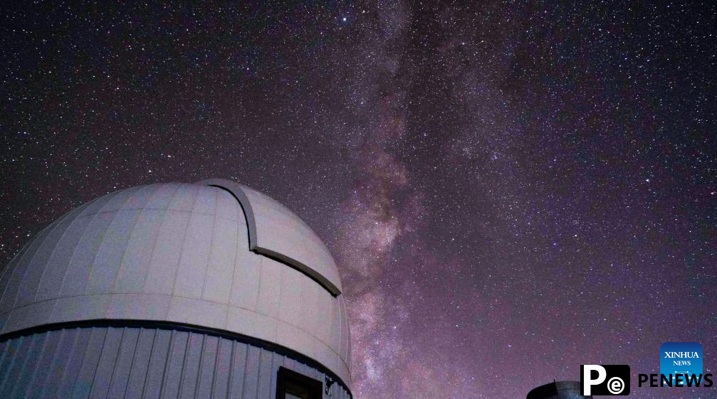 Milky Way illuminates night sky in Ngari Prefecture, SW China