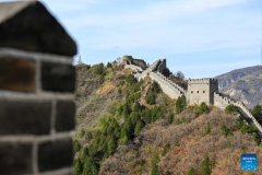 Autumn scenery of Huangyaguan Great Wall in Tianjin