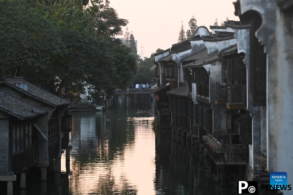 Scenery of river town Wuzhen