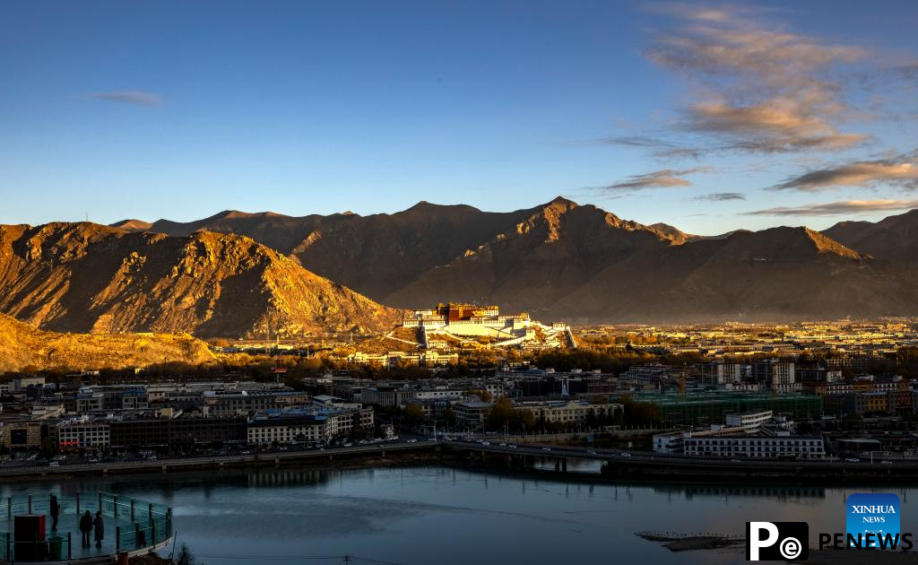 Scenery of Lhasa, China