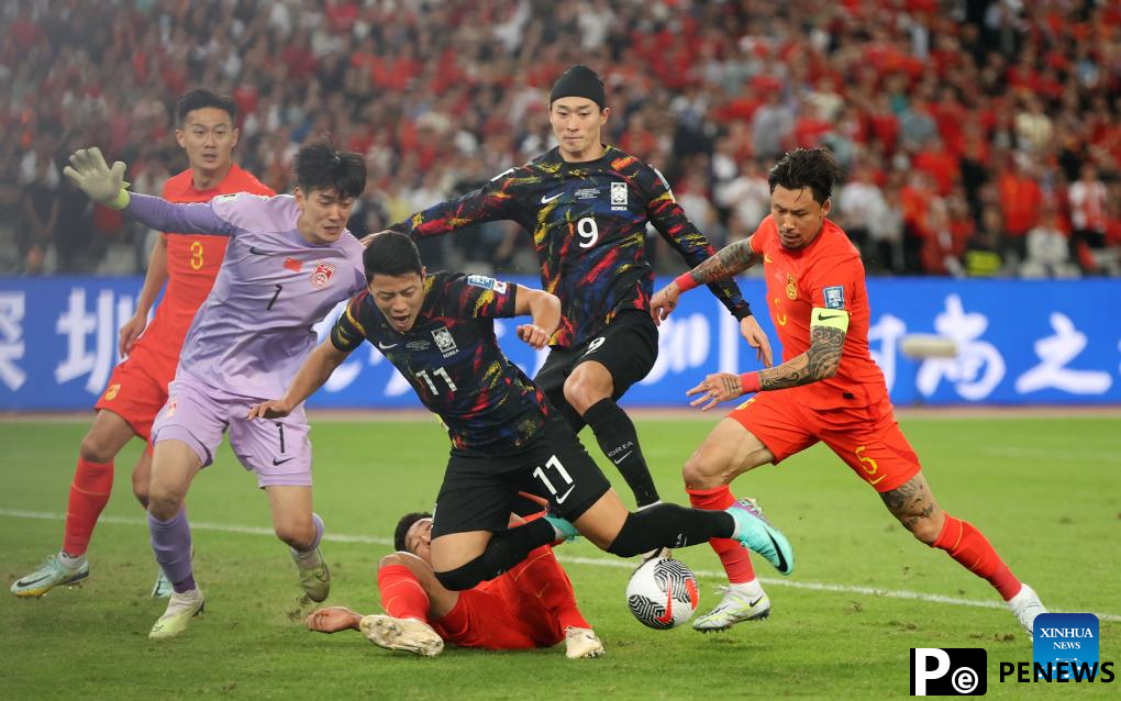 2026 FIFA World Cup qualifier: China vs. South Korea