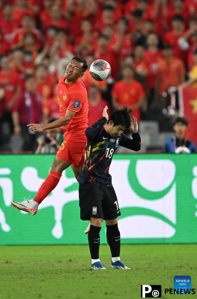 2026 FIFA World Cup qualifier: China vs. South Korea