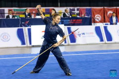 16th World Wushu Championships held in Fort Worth, U.S.