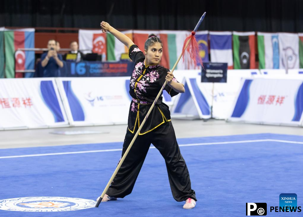 16th World Wushu Championships held in Fort Worth, U.S.