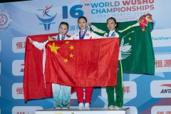 China dominates 16th World Wushu Championships