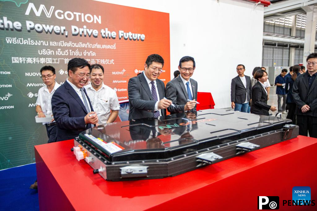 Chinese battery maker Gotion launches 1st battery product in Thailand