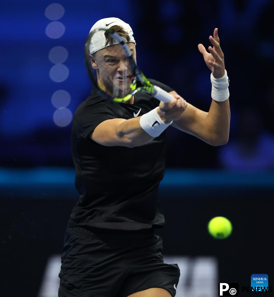 Highlights of ATP Finals tennis tournament