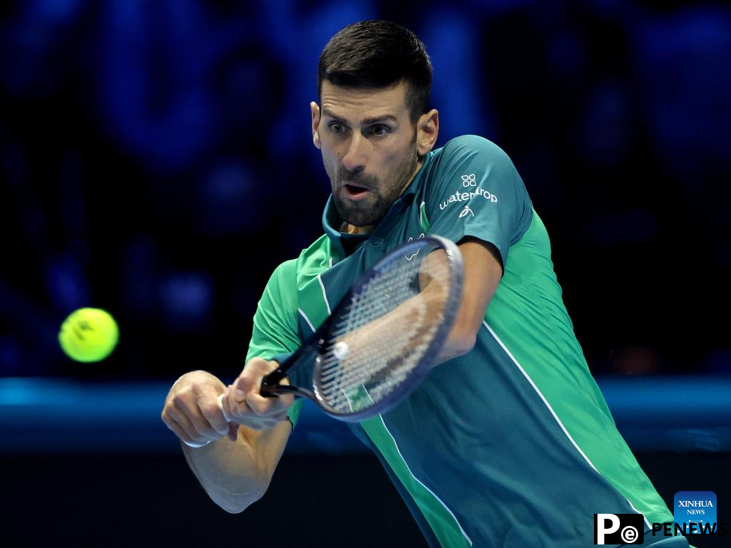 Highlights of ATP Finals tennis tournament