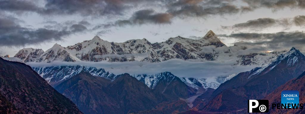 Scenery of Mount Namcha Barwa in China