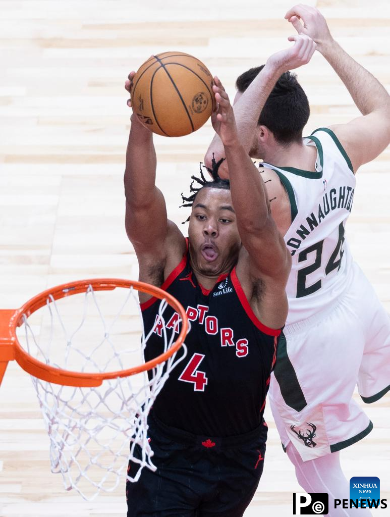 2023-2024 NBA regular season match: Milwaukee Bucks vs. Toronto Raptors