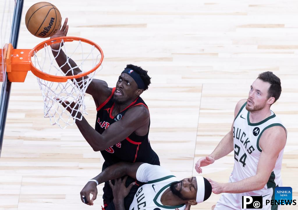2023-2024 NBA regular season match: Milwaukee Bucks vs. Toronto Raptors