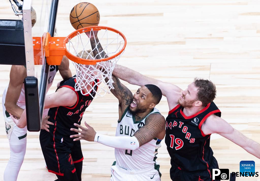 2023-2024 NBA regular season match: Milwaukee Bucks vs. Toronto Raptors