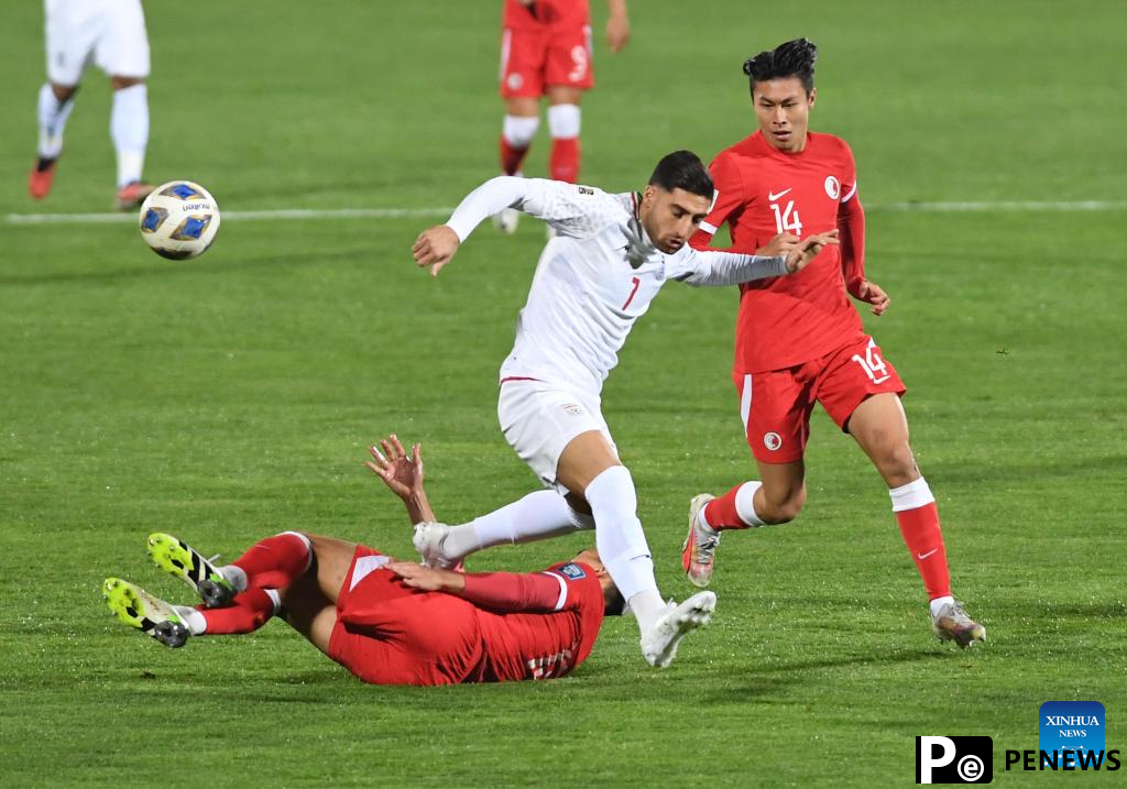2026 FIFA World Cup qualifier group E match: Chinese Hong Kong vs. Iran