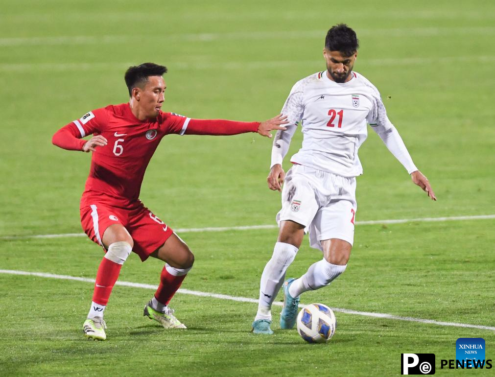 2026 FIFA World Cup qualifier group E match: Chinese Hong Kong vs. Iran