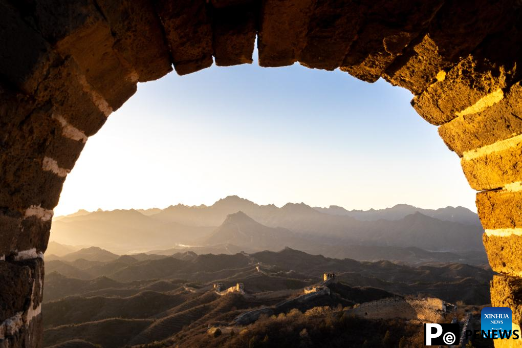 View of Gubeikou Great Wall in Beijing