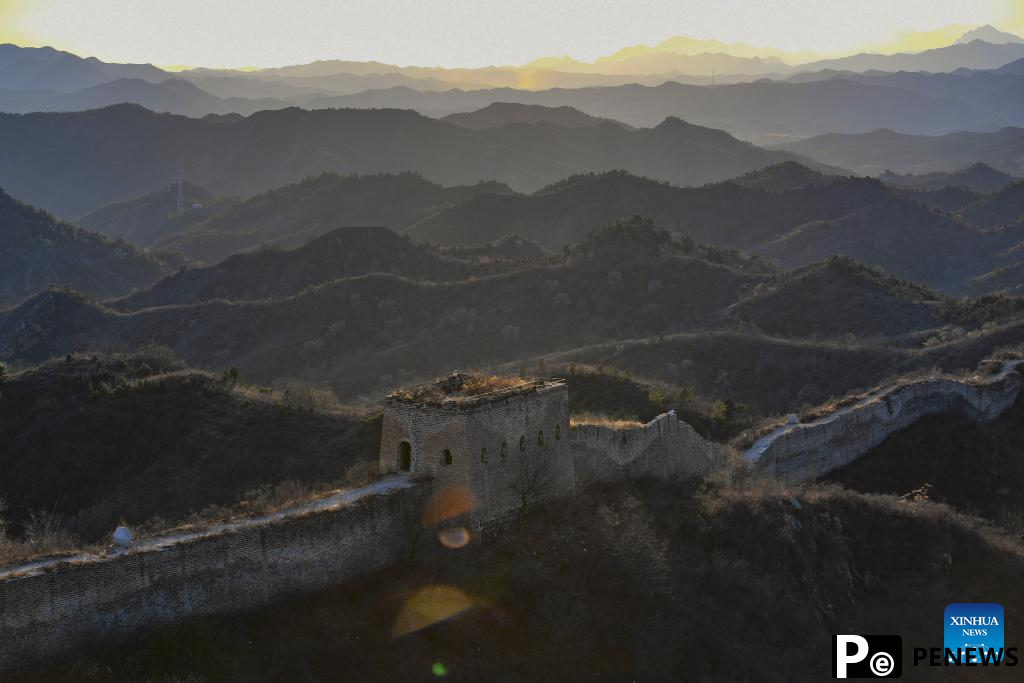 View of Gubeikou Great Wall in Beijing