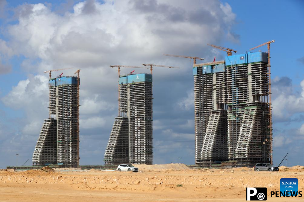 China-backed high-rise complex project starts capping in Egypt