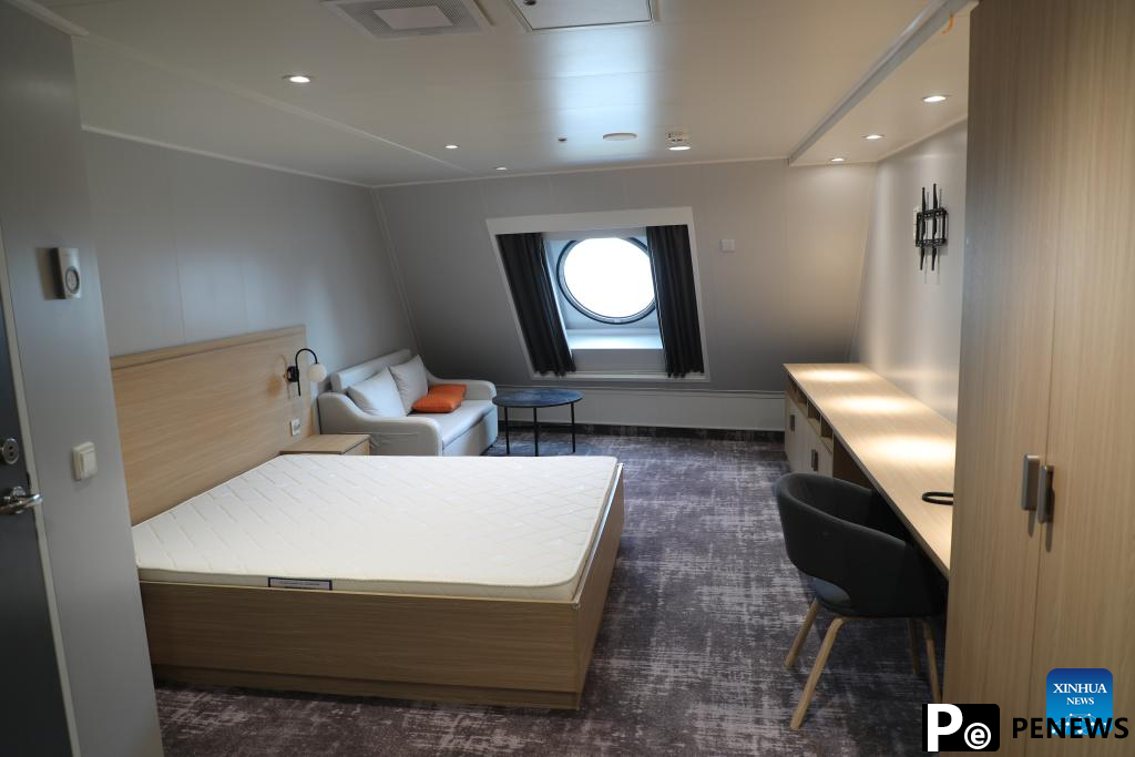 Giant made-in-China "ro-ro" passenger ship sets sail to Italy