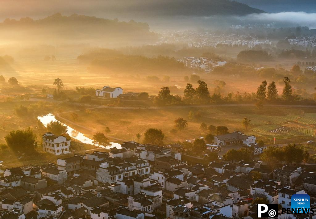 Autumn scenery across China