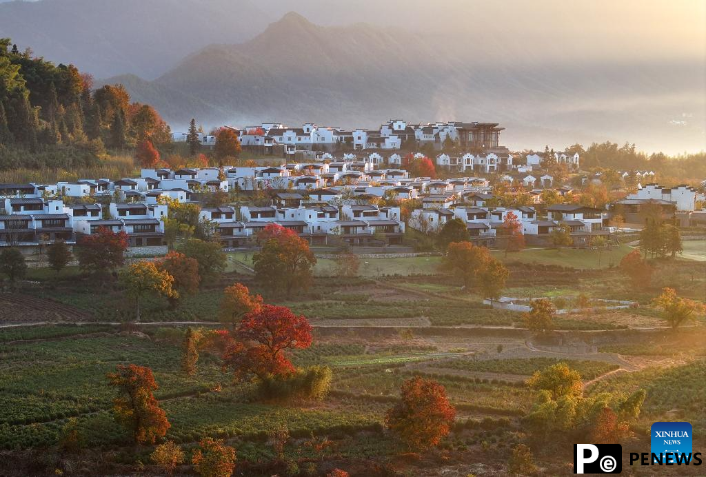 Autumn scenery across China