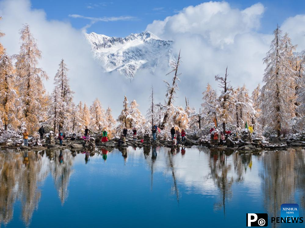 Autumn scenery in Dangling village, SW China