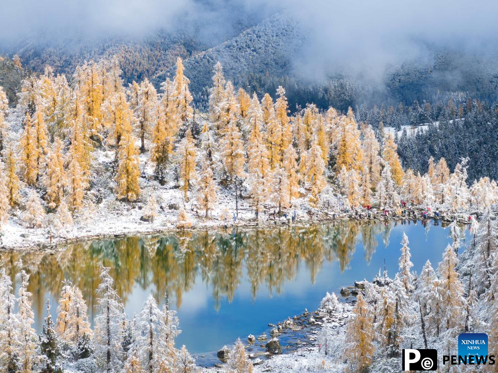 Autumn scenery in Dangling village, SW China