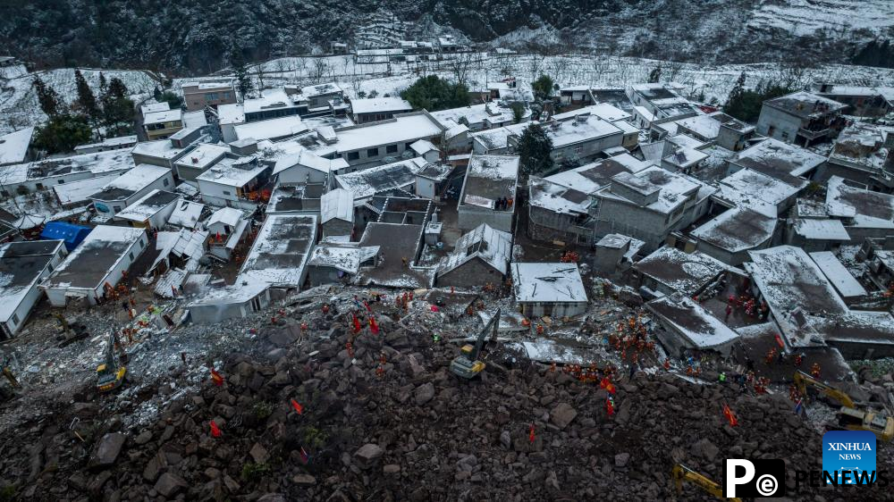 China upgrades emergency response level for Yunnan landslide