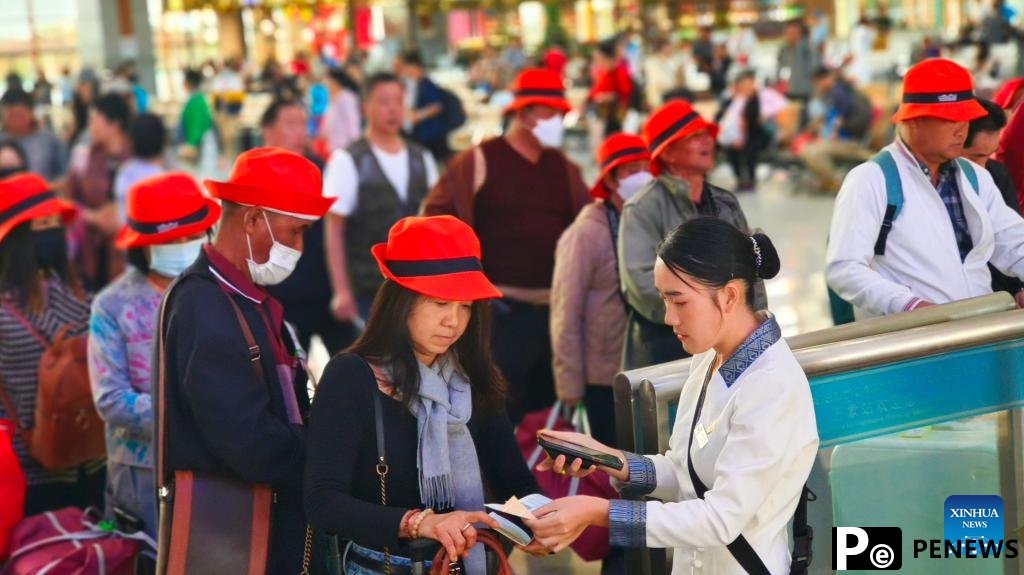 China-Laos Railway witnesses Spring Festival travel rush