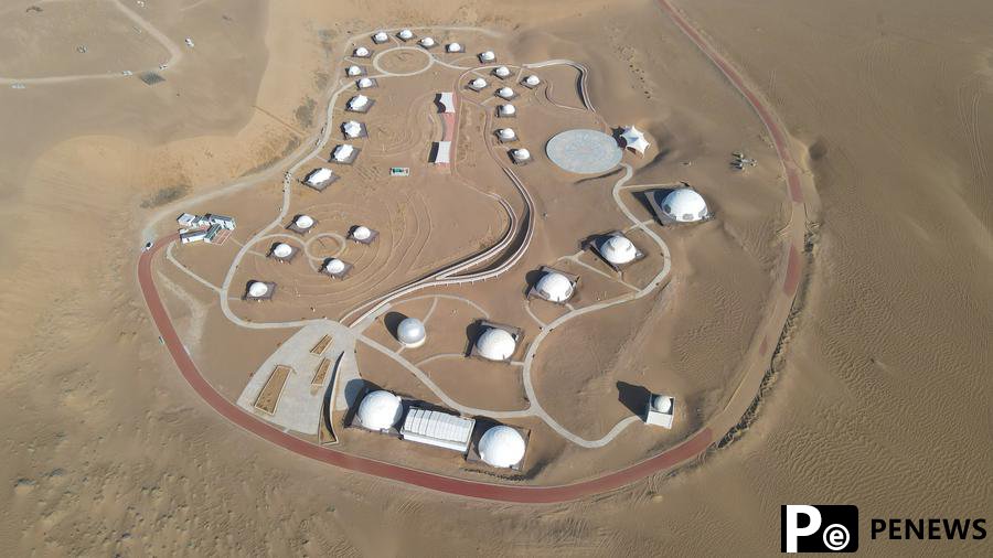 Space-themed tourism takes off in Gobi Desert