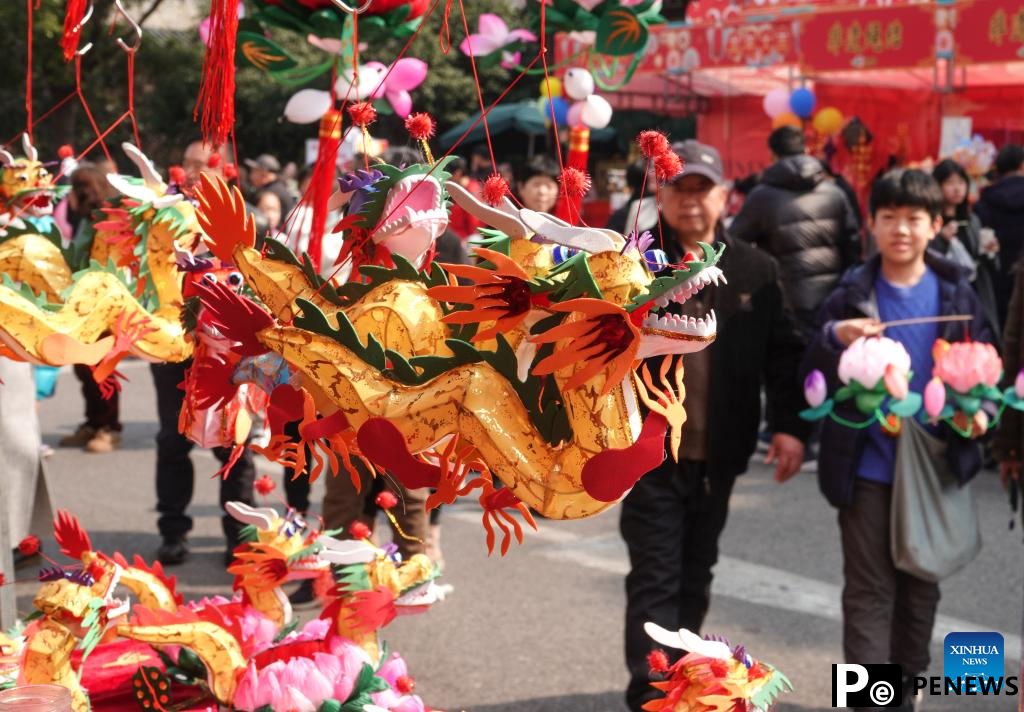 People celebrate Spring Festival across China