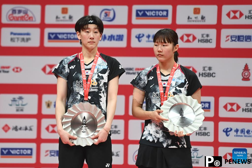 Tai, Axelsen crowned while China takes 2 titles at BWF World Tour Finals