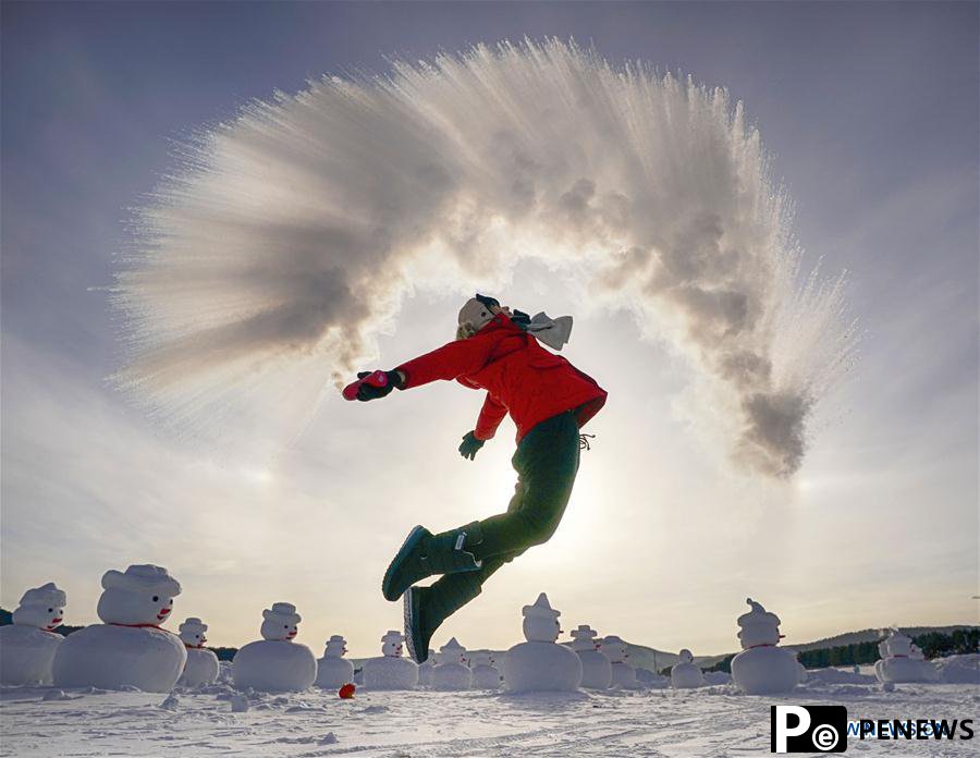 Special winter enthusiasm in NE China