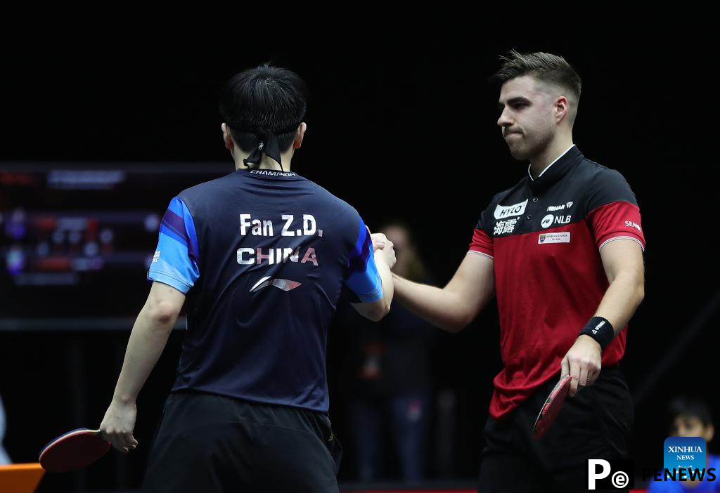 Highlights of WTT Finals Men Doha 2023 table tennis tournament