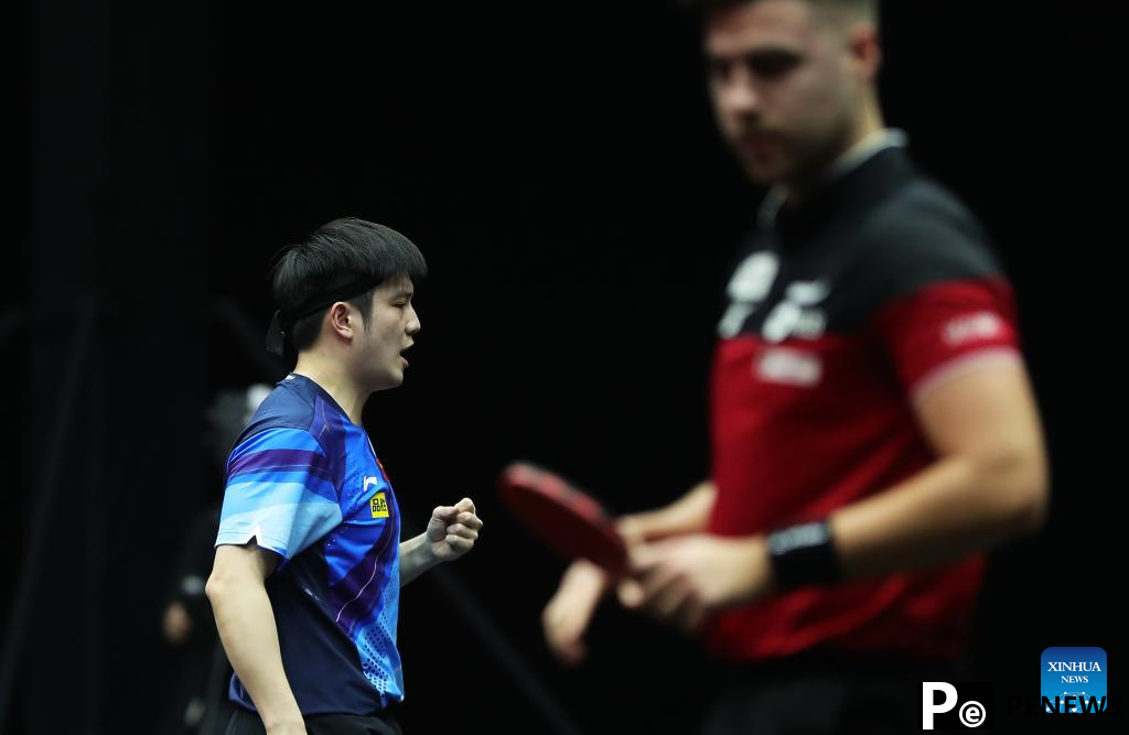 Highlights of WTT Finals Men Doha 2023 table tennis tournament