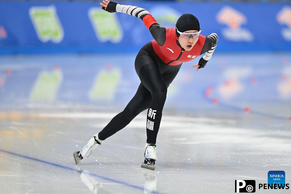 In pics: speed skating events at China