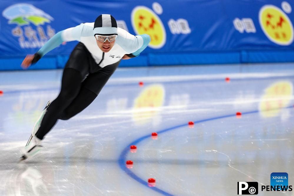 In pics: speed skating events at China