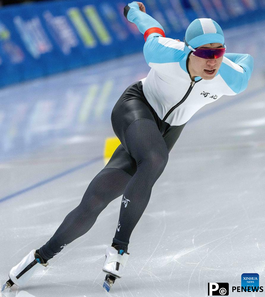 In pics: speed skating events at China