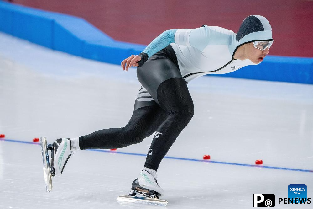 In pics: speed skating events at China